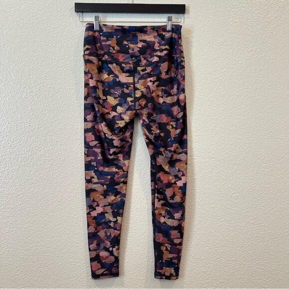 Prana Impresa 7/8 Leggings 2046021 purple blue abstract print - Picture 6 of 9